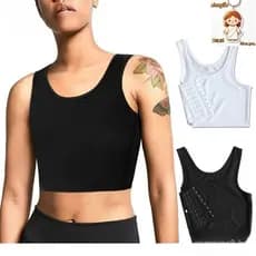 PP 5XG G5 Plus Size Binder Peito Binder Peito Com Alta Compressão Gancho Peito Binder Tank Top Lesbica Transgên