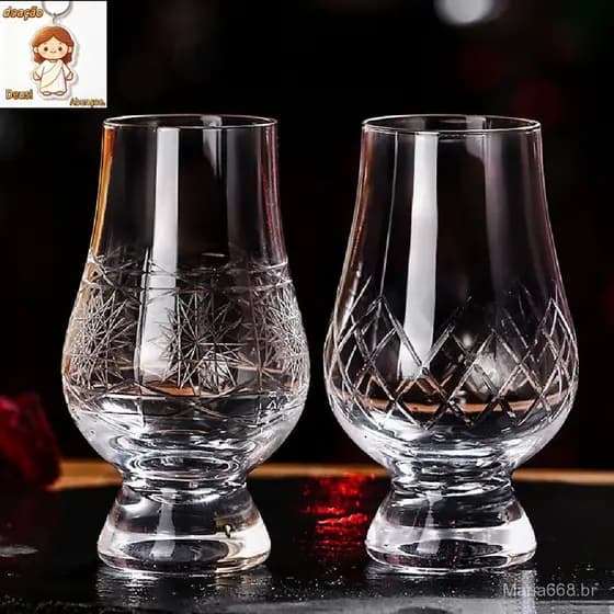 Taça De Cristal De Vidro Whiskey De 200ml Tasg De Vinho Copo De Fragrância HOT