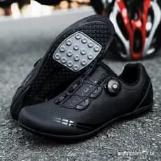Sapatos De Ciclismo Homens De Bicicleta Equitação Estrada Calçados Cleats Mountain Bike Sapato Plano Corrida Spd