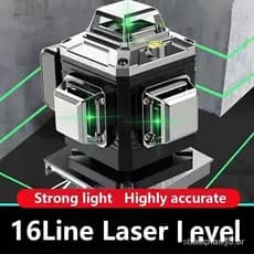 Linha verde prateada nível de espírito 4D16 linha Laser destaque de alta precisão adesivo de piso interno e externo