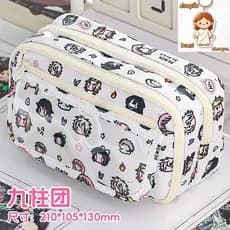 Estojo de Lápis de Grande Capacidade Anime Demon Slayer: Kimetsu no Yaiba Idai Tanjiro Kamado Tanjiro Nezuko Zenitsu Asu
