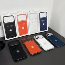 (4 Cores) Capa Protetora Transparente Para Apple iPhone 17 Pro Max Com MagSafe E Controles De Câmera : Leve Portátil .
