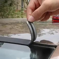 2M Tiras De Vedação De Borda Carro De Borracha Auto Telhado Pára-Brisa Selante Protetor Janela Fita De Isolamento Acústi