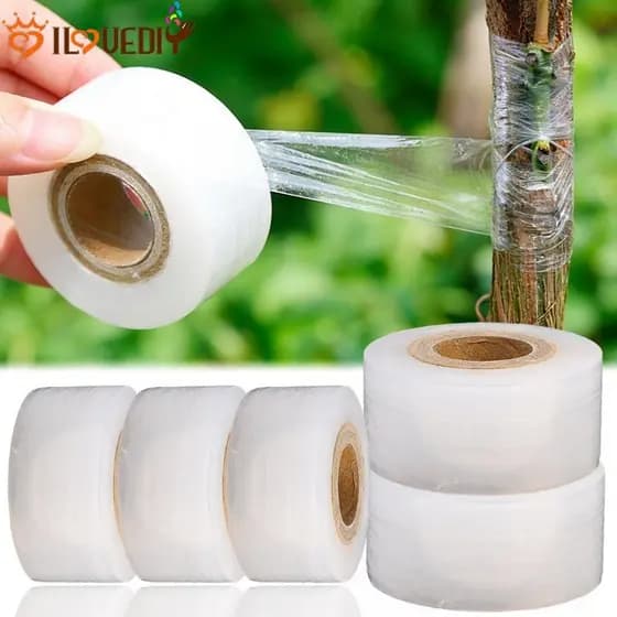 Filme De Enfermagem Para Mudas De Frutas-Fitas Transparentes Fixação De Galhos De Árvores-Filmes De Faixa De Vedação Elá