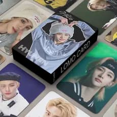 55 peças/caixa Photocard Straykids Álbum Hyunjin KPOP LOMO Cartão de Coleção CV5X