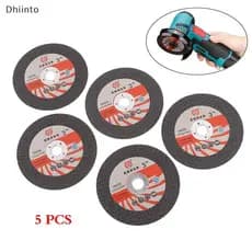 Disco de corte redondo de resina, conjunto de 5 peças, 75mm TJ0P