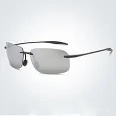 Óculos de Sol Masculinos Maui Jim, Sem Armação, Esportivos, Óculos de Pesca Polarizados Casuais