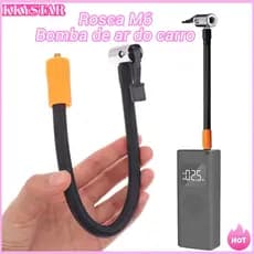 KKXYSTAR 17/27cm M6 Rosca Mangueira De Inflação De Pneus Ar Para Bomba De Carro Compressor Portátil Jump Starter Acessó