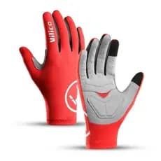 Luvas de ciclismo de estrada, luvas de ciclismo de montanha com tela sensível ao toque, luvas esportivas de meio dedo pa