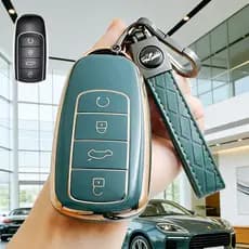 Capa para chave remota de carro com chaveiro, adequada para Chery Tiggo 8/7Plus, Arrizo 8, Pro, Kunpeng, Omoda C5, Tiggo