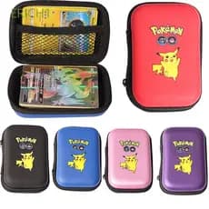 ERICH1 Álbum de Coleção de Cartas de Jogo Pokémon Pikachu Caixa de Dados/Multicolorido OZ11 7FZ2