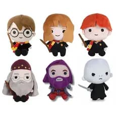 Harry Potter de Pelúcia 20cm - Hermione Ron Albus Dumbledore Hagrid Voldemort Draco Malfoy Brinquedo Hogwarts pelucia QF