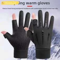 Luvas de Inverno CANNA, Impermeáveis, à Prova de Vento, Térmicas, Espessas, Antiderrapantes, com Tela Sensível ao Toque