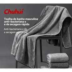 Toalha de banho, conjunto de toalhas, lã Coral, absorção de água de camada dupla, espessamento, Extra grande, toalha de