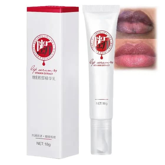 Clareador Labial para Lábios Escuros, Sérum de Tratamento para Lábios Escuros para Fumantes, Secos ou Irregulares, Resta