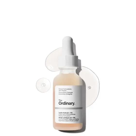 The Ordinary Ácido Lático 5% + Ácido Hialurônico 2%, Sérum Esfoliante Suave para uma Pele Mais Lisa 4XTY