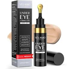 VELAMO ADVANCED Luminous Eye Corrector SPF 41: Corretor de Cor para a Área dos Olhos para Olheiras, Linhas Finas e Incha