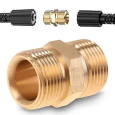 Conector de Mangueira para Lavadora de Alta Pressão - Acoplador de Mangueira para Lavadora de Alta Pressão M22 14mm 4500