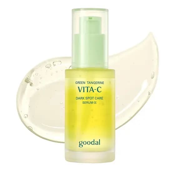 Sérum de Vitamina C GOODAL Green Tangerine [Versão Avançada] – Sérum Facial com 5% de Niacinamida e Tecnologia de Exosso