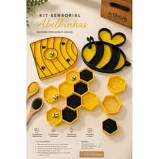 Kit Sensorial Abelhinhas Montessori | Coordenação Motora
