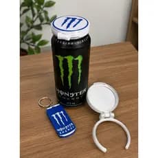 Kit Tampa Protetora + Abridor para Lata de Energético 473ml | Impressão 3D | Reutilizável