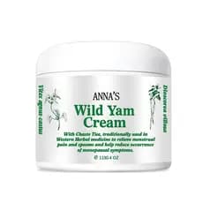 Creme de Inhame Selvagem da Anna, Creme de Inhame Selvagem Orgânico para Equilíbrio Hormonal, Suporte para Perimenopausa