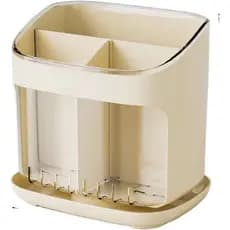 Porta-talheres, caixa para utensílios domésticos, utensílios de cozinha, acessórios de culinária, cesto escorredor para