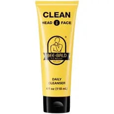 Bee Bald CLEAN Limpador Diário para Cabeça e Rosto, Refresca e Limpa Profundamente, Cuidado Premium para Cabeça Careca p