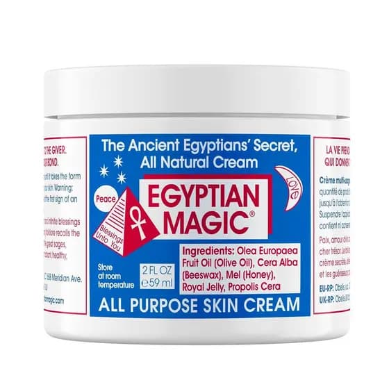 Magia Egípcia - Creme Hidratante Multiuso para Rosto, Corpo e Pele Seca, Protetor de Pele para Mulheres e Homens, Bálsam