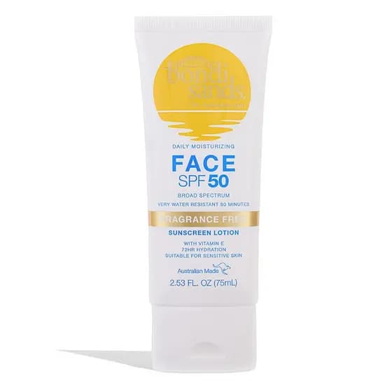 Loção Protetora Solar Facial Sem Fragrância Bondi Sands SPF 50 |   Hidratante com Proteção UVA + UVB, Não Oleoso, Suave,