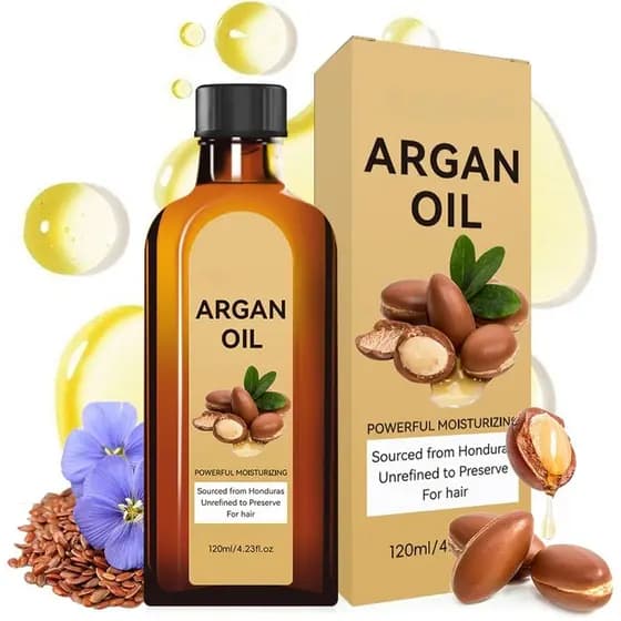 Óleo de Argan Marroquino para Cabelo, Condicionador Leave-in para Cabelo Marroquino, Sérum Capilar Hidratante que Suaviz