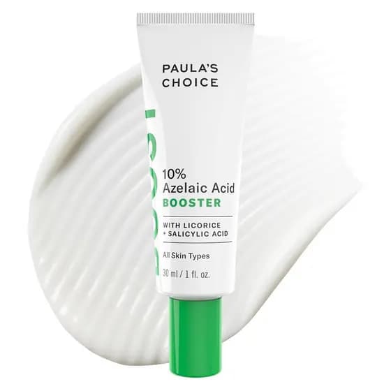 Paula's Choice BOOST 10% Azelaic Acid Booster Cream Gel Sérum Facial com Ácido Salicílico, Minimiza a Aparência de Verme