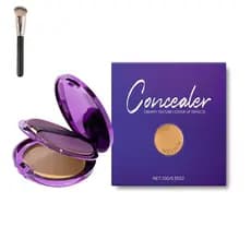Corretivo em Creme Matte Suave Evanesce, Base Hidratante e Impermeável de Cobertura Total, Creme Corretor de Cor com Pin