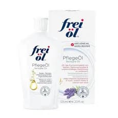 Óleo para cuidados com a pele Frei Öl – de rápida absorção, nutre a pele, tornando-a macia e suave – excelente como óleo