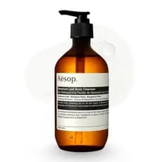 Aesop Sabonete Líquido Corporal de Folha de Gerânio |   Gel de Banho Suave com Mistura de Óleos Essenciais de Gerânio, M