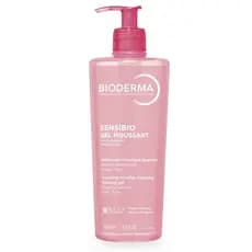 Bioderma Sensibio Gel Espumante Suave para Limpeza Facial, Limpeza e Remoção de Maquiagem, Sensação Refrescante para Pel