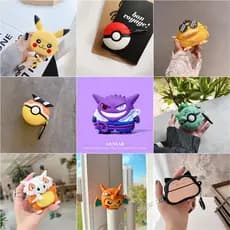 Capa protetora fofa e estilosa de anime japonês, adequada para AirPods 2, 3, 4 e Apple AirPods Pro 2ª geração ZKG2.
