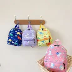 Mochila de dinossauro/adequada para crianças de 2 a 6 anos/mochila escolar/mochila escolar de baixa pressão para meninos