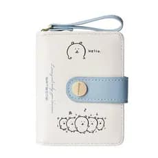 carteira carteira feminina pequena Carteira de urso autodepreparada feminina nicho Design 2026 novo estilo estudante sim