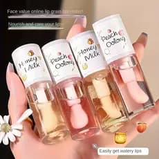 Lip Essence Oil Lip Gloss Hidratante Hidratante Anti-Rachaduras Batom Lip Oil Lip Balm