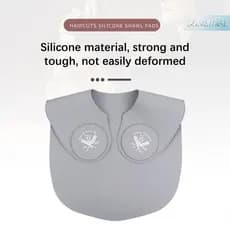 Colar De Corte De Cabelo De Silicone Xales De Tingimento Capa De Cabeleireiro Ne Envoltório Guarda Almofada De Ombro Cac