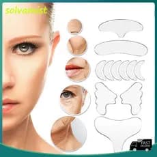 11/16pcs Silicone Rosto Olho Testa Anti Rugas Patch Almofada De Levantamento Facial