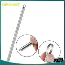 1 Conjunto De Caneta Gravada Para Penteado + 10 Peças De Aparadores De Cabelo Profissionais