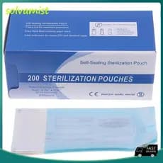 Conjunto De Saco De Desinfecção Descartável , 200 Peças , Ferramentas Para Unhas , Esterilizador , Sacos PP , Equipament