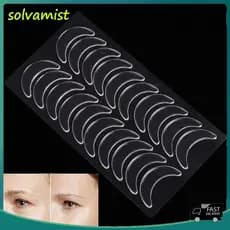 10 Pares De Almofadas Para Os Olhos Reutilizáveis De Silicone À Prova D'água Antirrugas Remendos Stiers