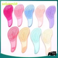 1PC Novo Punho Mágico Pente Anti Estática Massagem Escova De Cabelo Salão De Beleza Ferramenta De Estilo