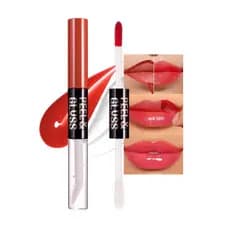 Tinta labial peel-off rosa rosado e óleo labial, cor labial peel-off, máscara labial à prova d'água de longa duração e n