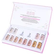 Modelo de importação permanente, de longa duração, base líquida semi-mate estilo coreano, BB glow micro-cor estilo 9OBX.