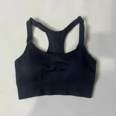 Top fitness academia Top costas cruzadas Sutiã esportivo feminino Roupa interior esportiva feminina confortável sem fio