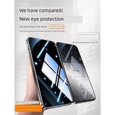 Pelicula cobertura total Pelicula celular vidro Protetor de tela vidro temperado [Novo filme de privacidade de 360 graus